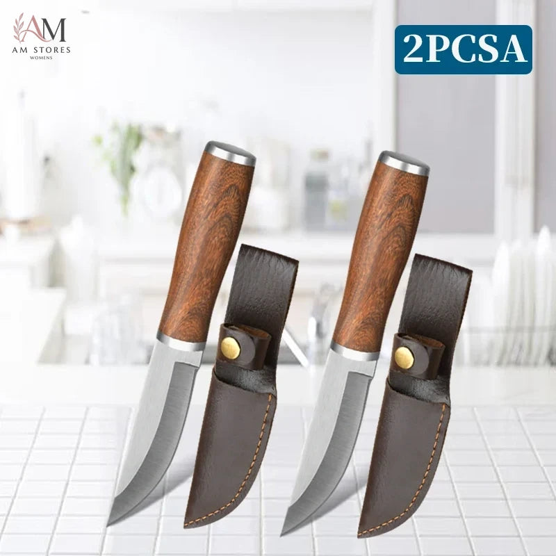 WXCOO Stainless Steel Butcher Knife with Protective Sheath - view 16