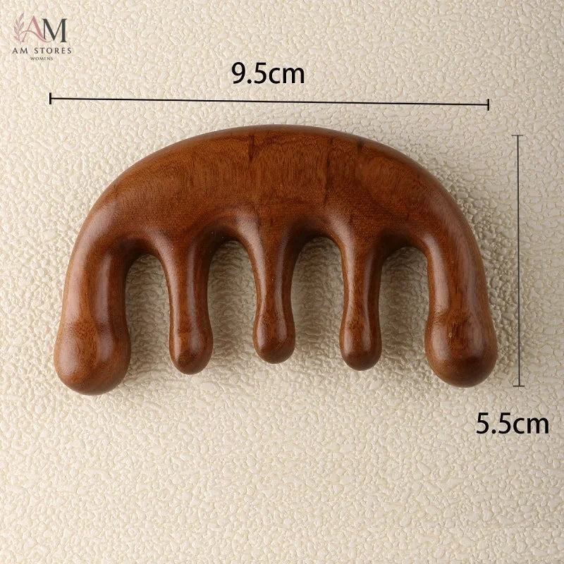 Wooden Scalp Massage Comb - view 11
