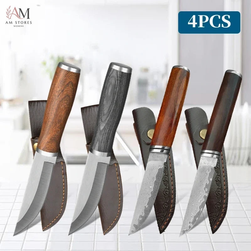 WXCOO Stainless Steel Butcher Knife with Protective Sheath - view 10
