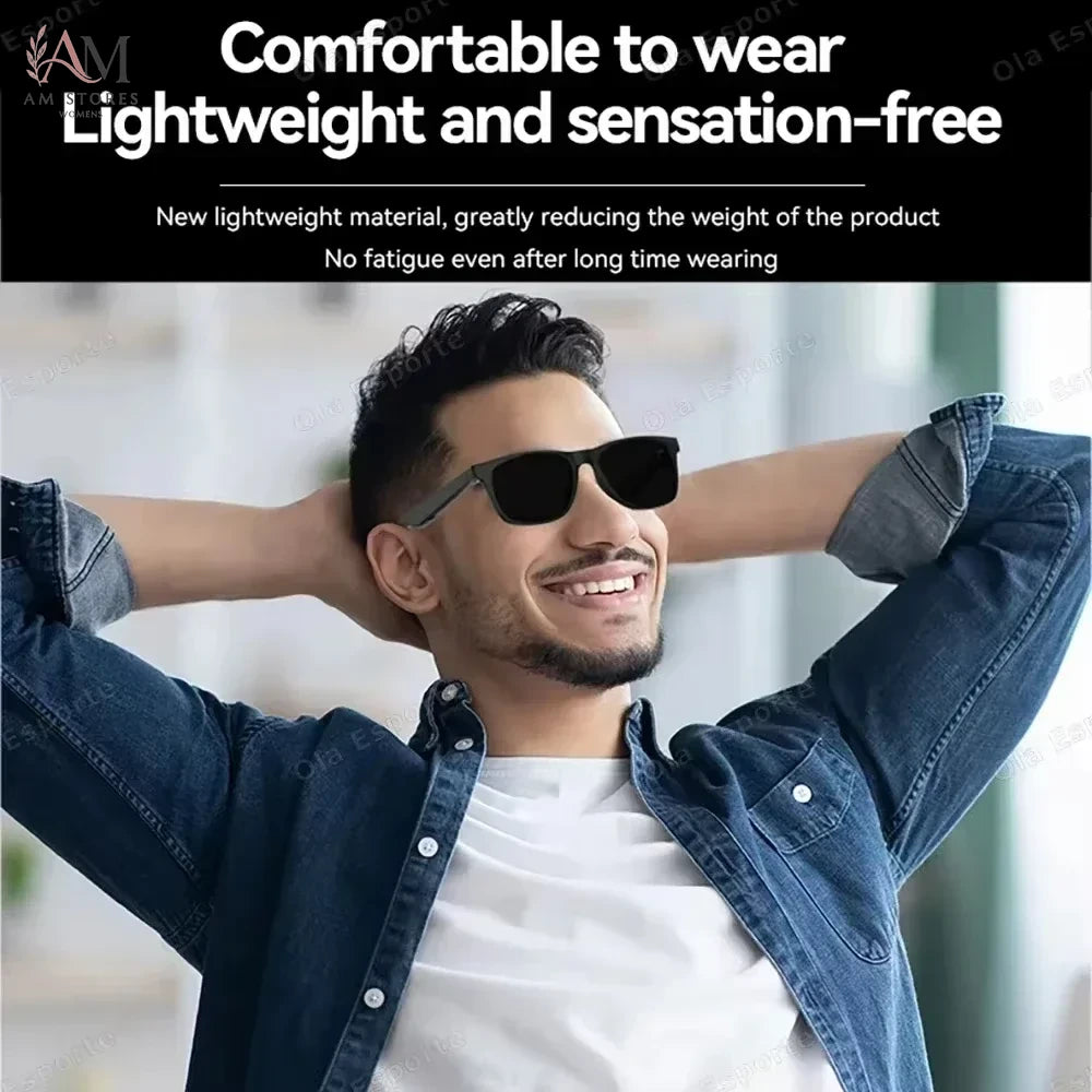 Lenovo 8K Wireless Bluetooth Smart Glasses with Touch Controls & Translation - view 6