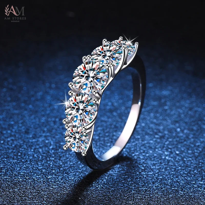 18k Moissanite Wedding Women's Ring - view 2