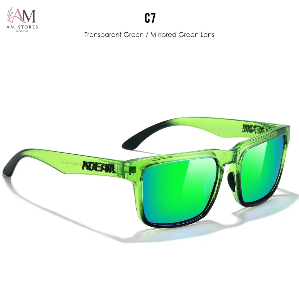 KDEAM Unisex Oversized Square Polarized Photochromic Sunglasses - view 9