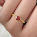 Real 925 Sterling Silver Cubic Zirconia Women's Ring - view 5