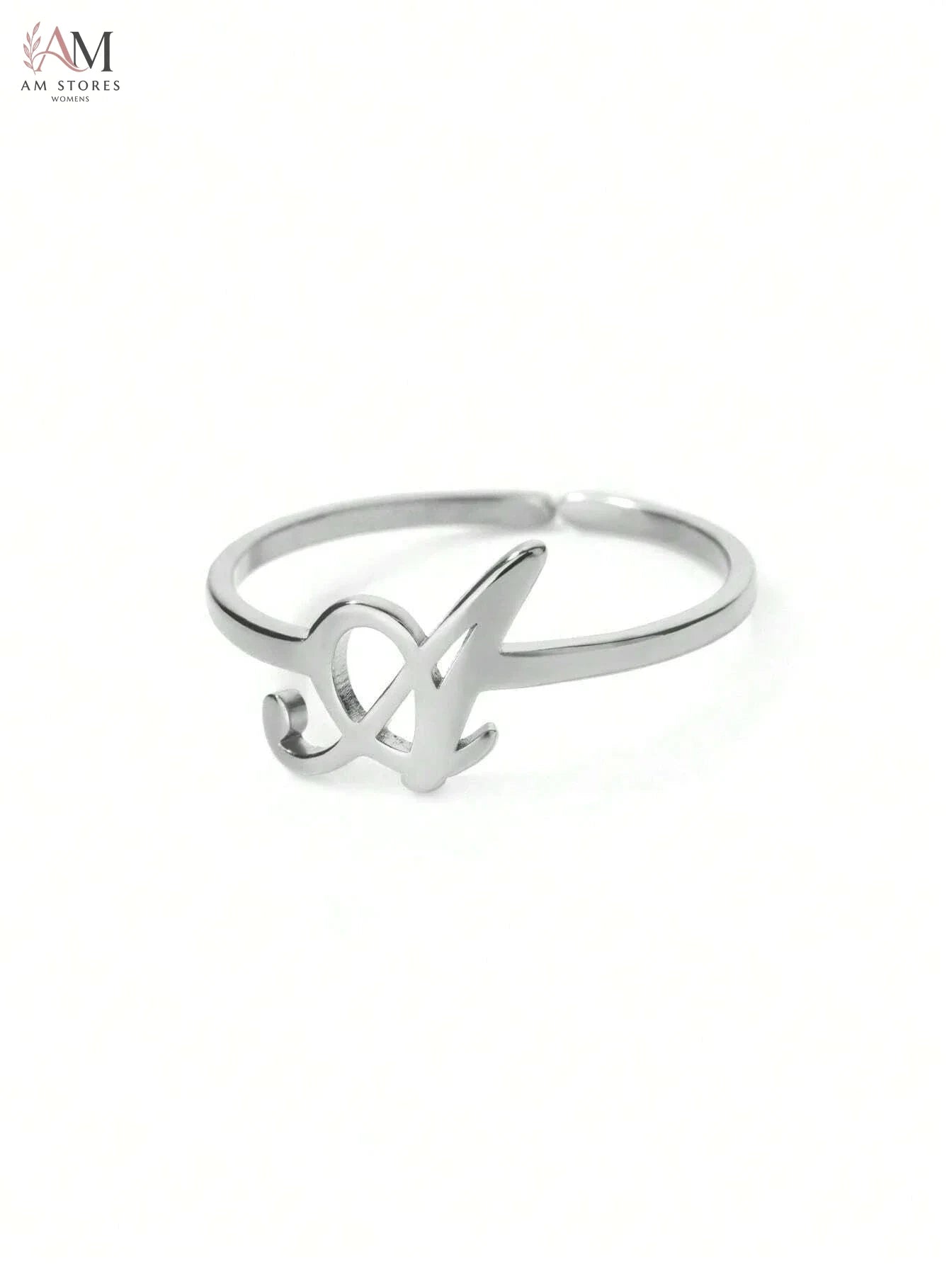 Stainless Steel Open Unisex Ring - view 1