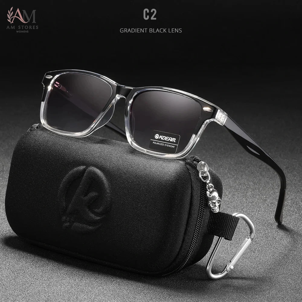 KDEAM Unisex Square Polarized TR90 KD398 Sunglasses - view 9