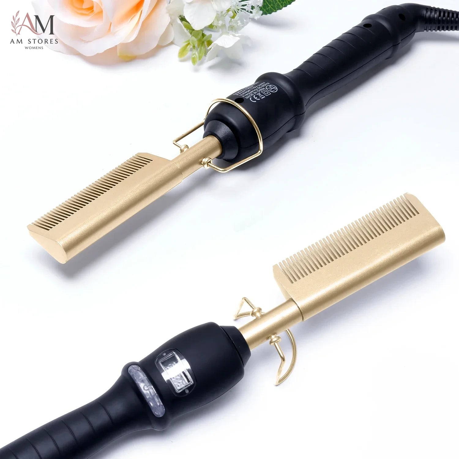 Anti-Scald Portable Electric Hot Comb - view 2