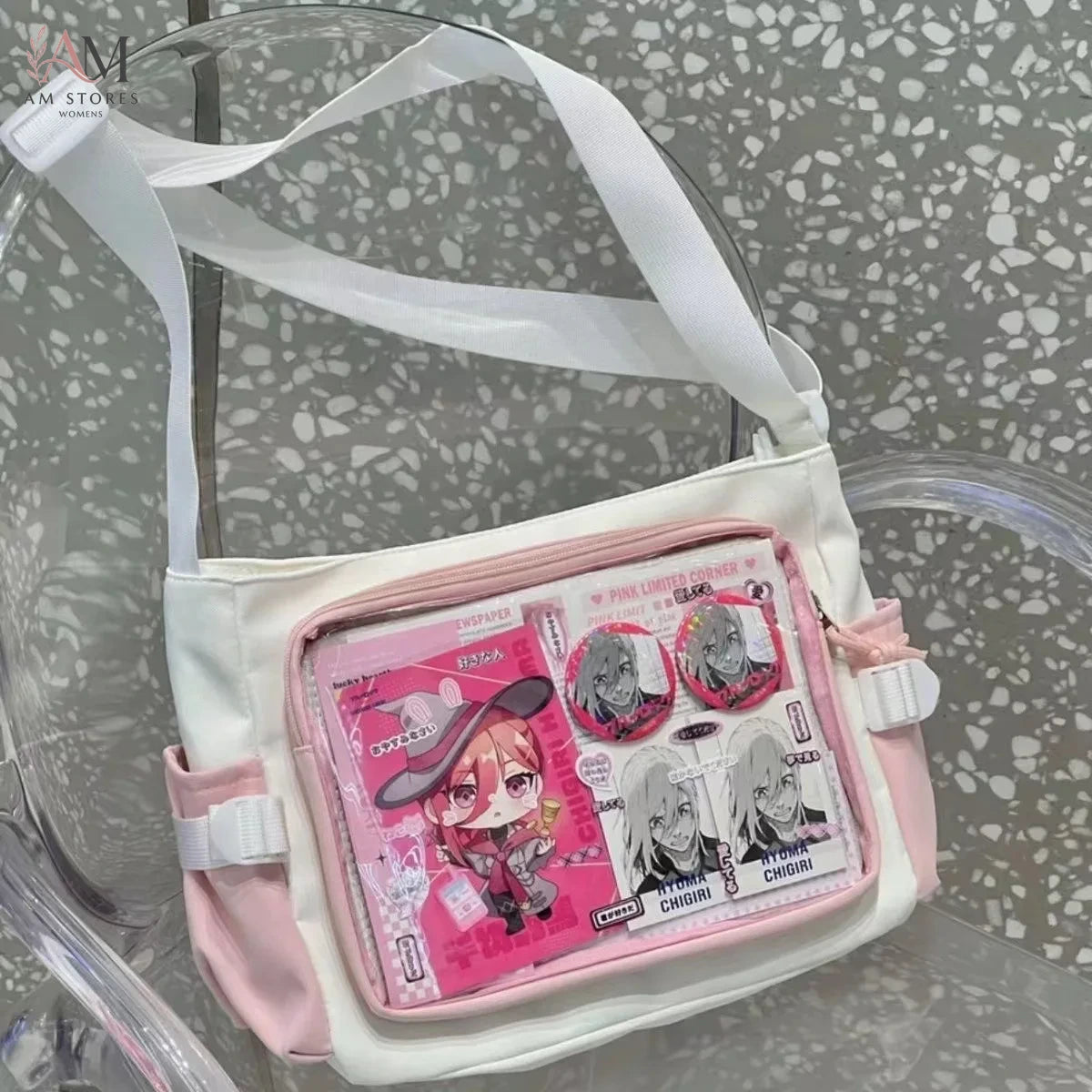 Women's Transparent Crossbody Bag - view 8