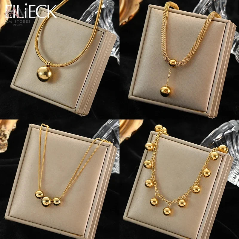EILIECK Stainless Steel Pendant Girls' Necklace - view 1