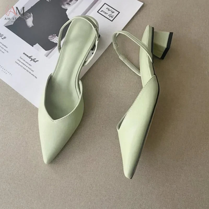 Women's Slip-On High-Heel Sandals - view 3