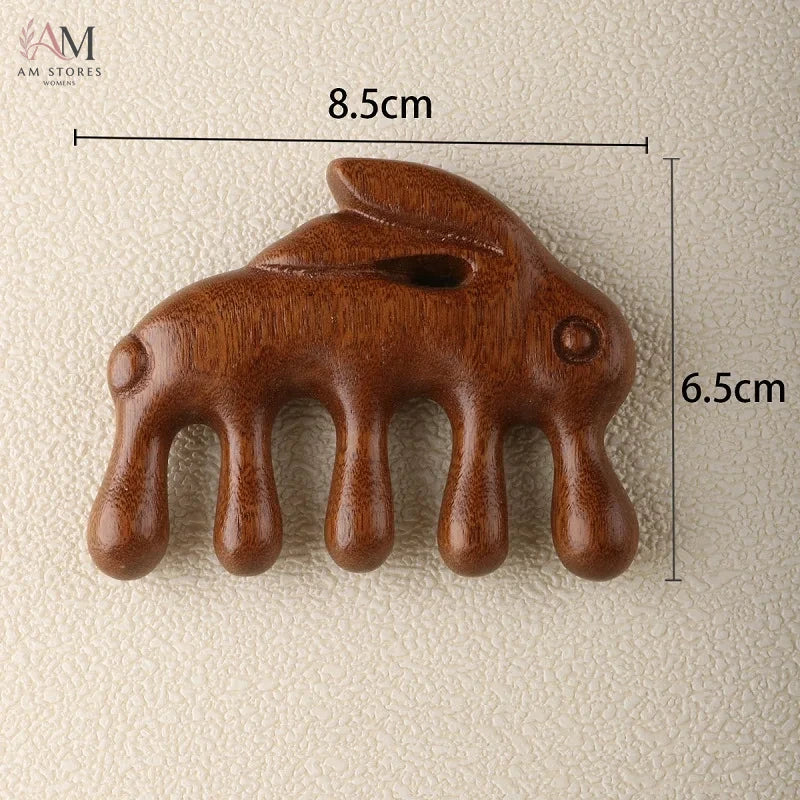 Wooden Scalp Massage Comb - view 13