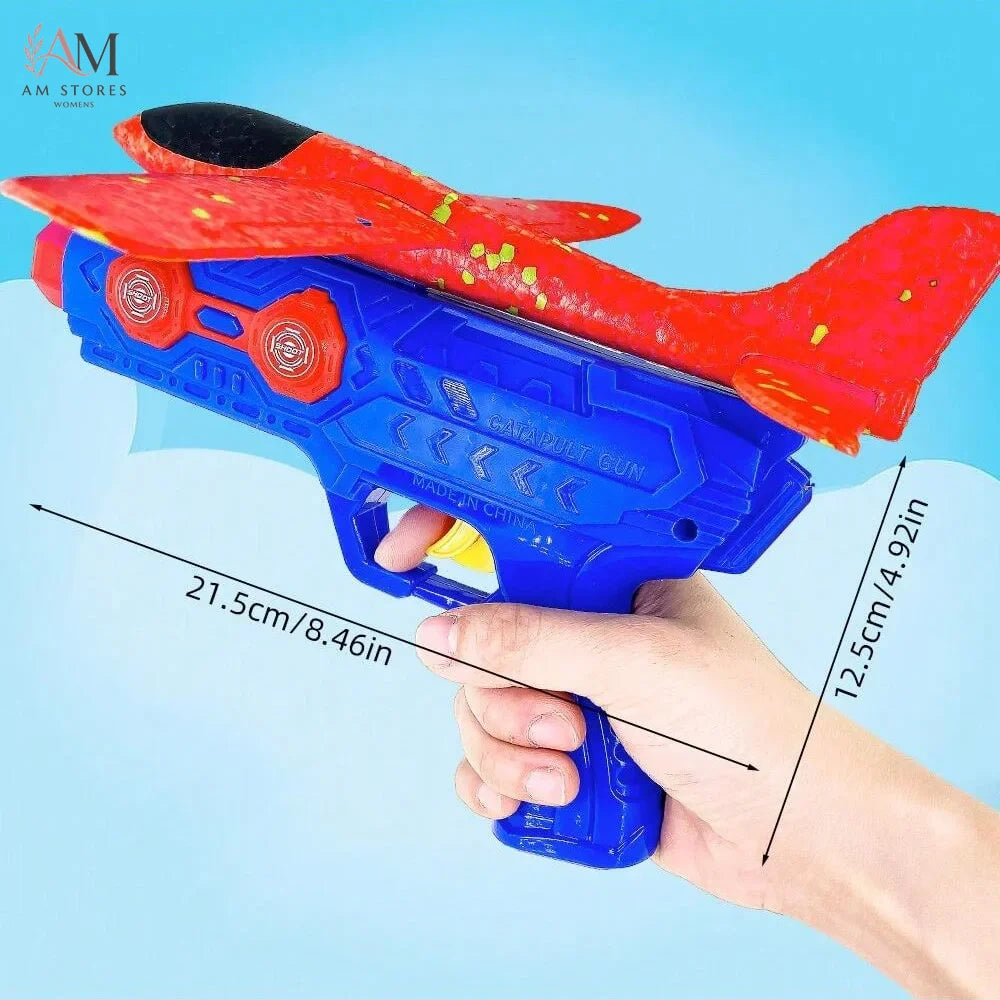 Kids' Catapult Planes Foam Gliders Parent-Child Outdoor Shooting Flying Toys - view 14