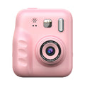 Children's Instant Print Camera, 2.4-inch HD Screen, Dual Cameras, 1080P Video Recording, Built-in Music & Games, Fun Photo Prin