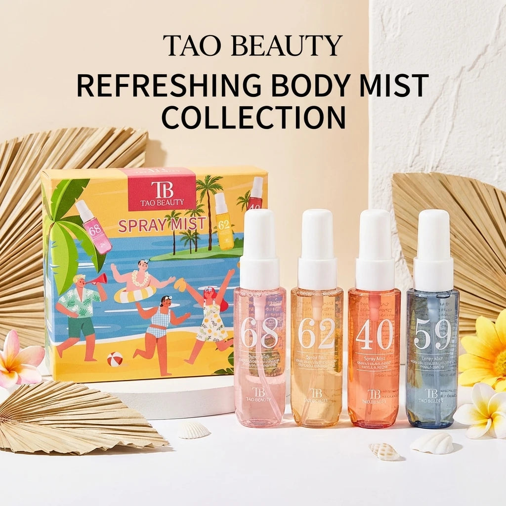 Digital Perfume Set Box Fresh Fragrance Long-Lasting Scent Alcohol-Free Body Spray Suitable for Both Men and Women Gift Set