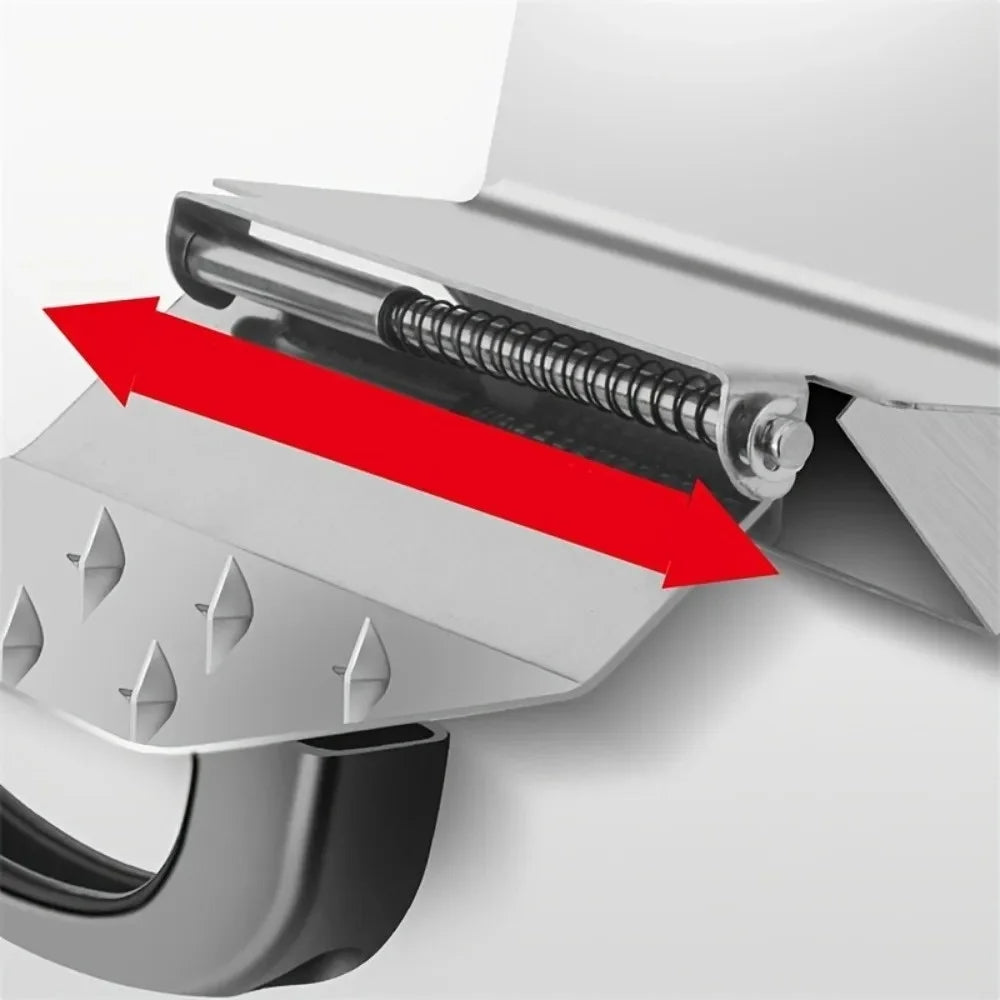 1pack Portable Manual For Slice Bone Cutting Knife Frozen Meat Slicing Knife Stainless Steel Household Vegetable Food Slicer ﻿