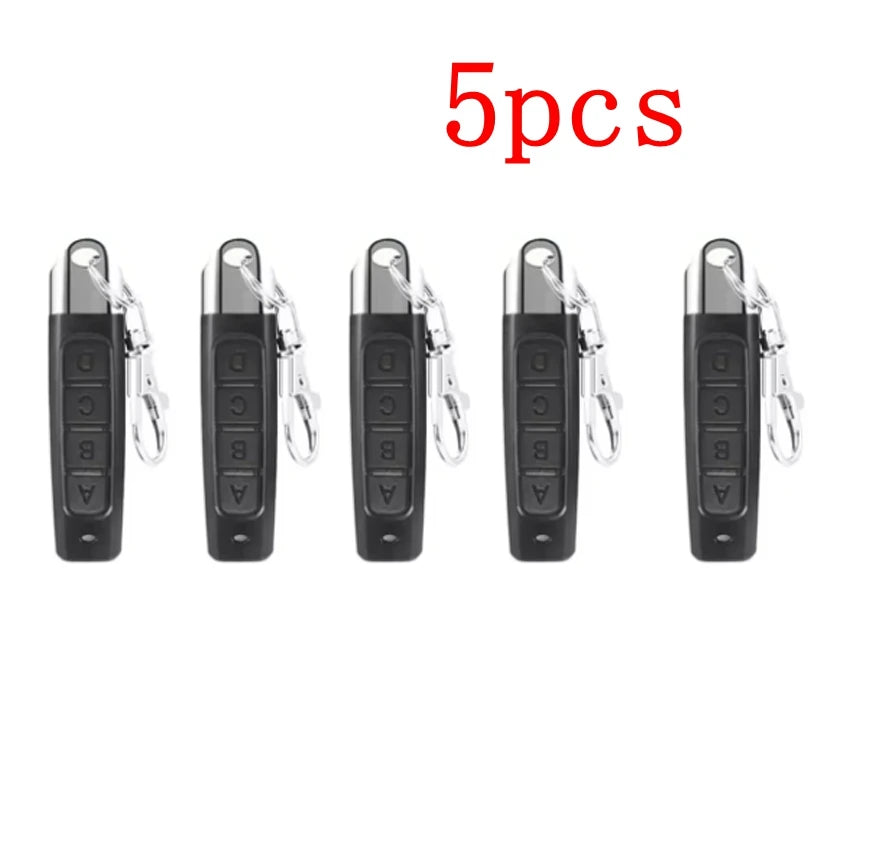 1-50PCS 433mhz Remote Control Duplicator Universal Remote key Copy Clone Replacement Garage Door Keychain RF 433Mhz Transmitter