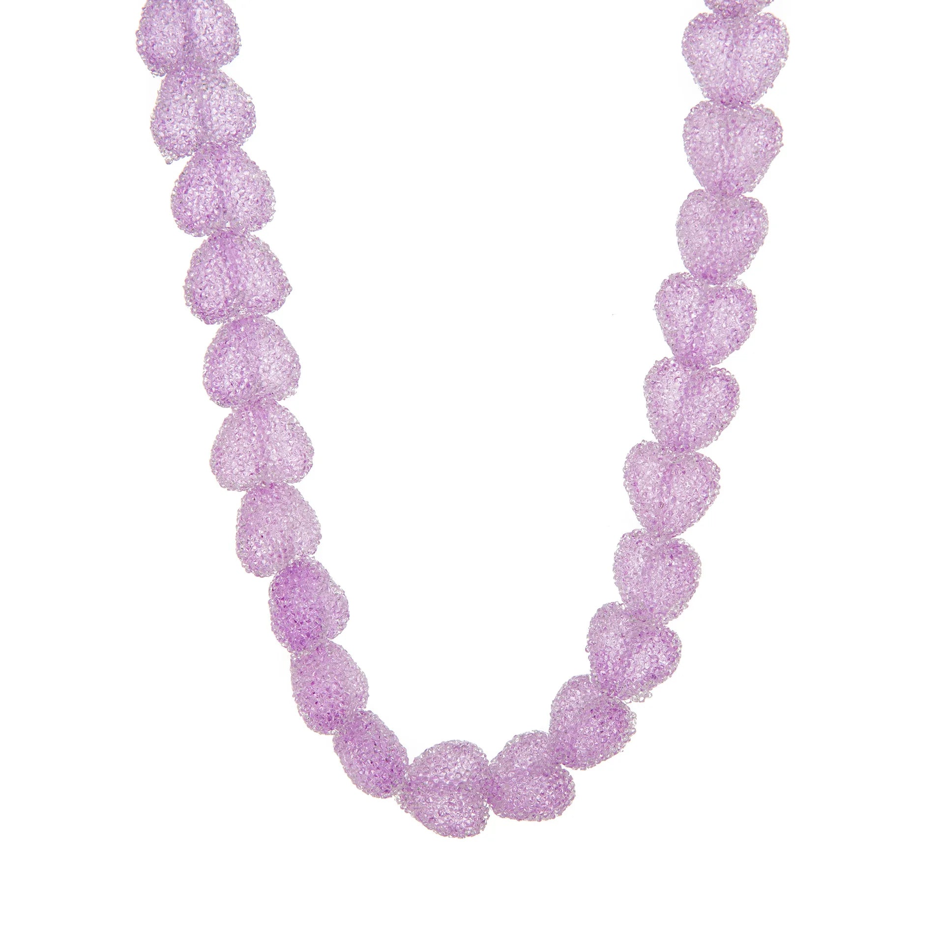 ZAKOL Dopamine Colorful Love Candy Resin Necklace Bracelet Sweet Cute Exaggerated Necklaces Collarbone Chain Accessories Gift