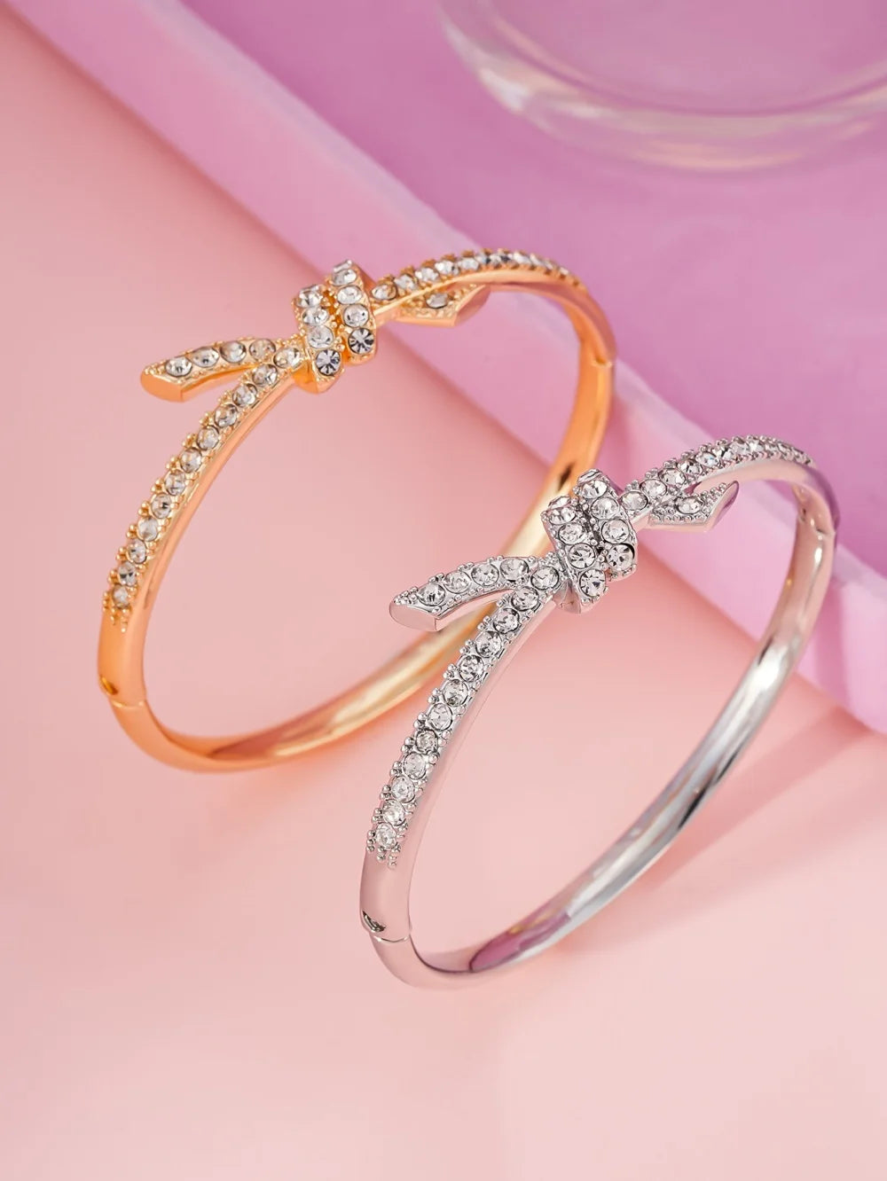 Exquisite Full Zircon Cuff Bracelets  Bracelet Minimalist Women's Bangle For Wedding Party