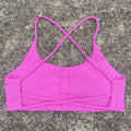 Cross Straps Sports Bra Women Gym Yoga Crop Workout Top Vest High Support Fitness Bralette Push Up Underwear Soft Breathable