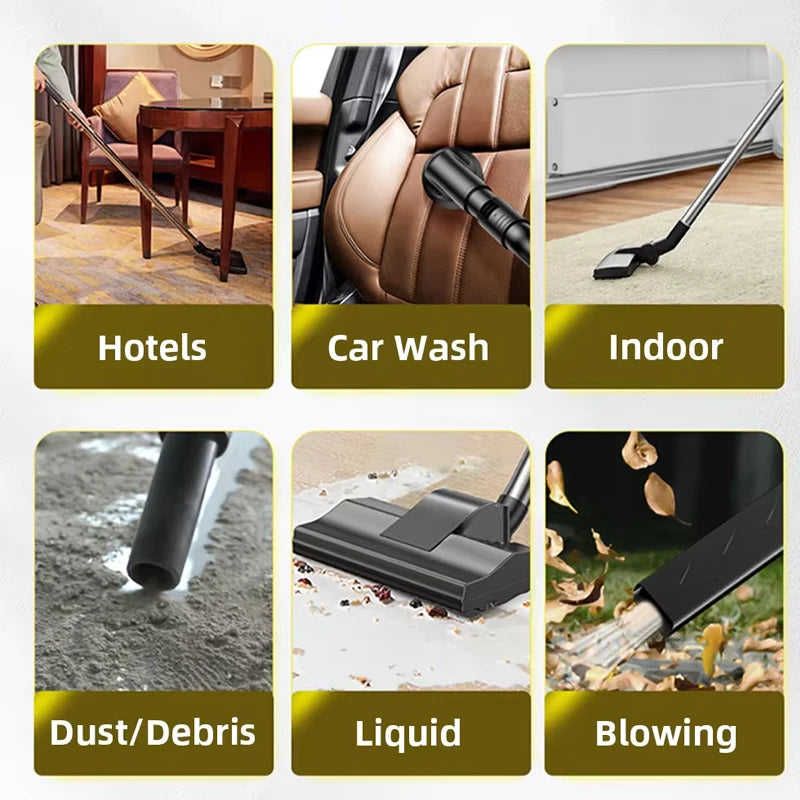 25L/40L Vacuum Cleaner High Power Wet And Dry Blowing 3in1 Car Wash Shop Hotel Household Commercial Industrial Vacuum Cleaner