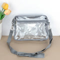 Clear PVC Crossbody Bags For Women, Waterproof Vacation Travel Beach Shoulder Bag For Outdoor, Summer Ladies Handbags Gifts