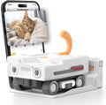 Self-Moving Pet Camera with AI Rover, Auto Tracking & Patrol, 2K Live View, Night Vision, Two-Way Talk, and Self-Recharging