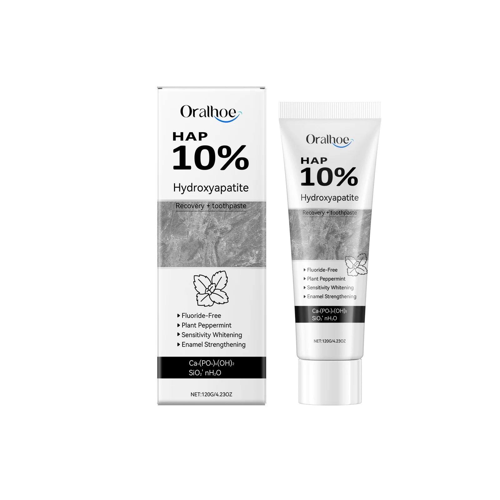 Whitening Teeth Toothpaste Enamel Repair Oral Hygiene Cleaning Stain Removal Fresh Breath Hydroxyapatite Brightening Toothpaste