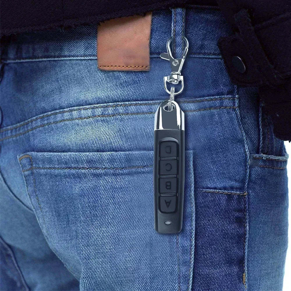 1-50PCS 433mhz Remote Control Duplicator Universal Remote key Copy Clone Replacement Garage Door Keychain RF 433Mhz Transmitter