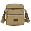 Men's Shoulder Bag Business Leisure Large Capacity Portable Handbag Zipper Multi Layer Waterproof Summer Male's Crossbody Bags