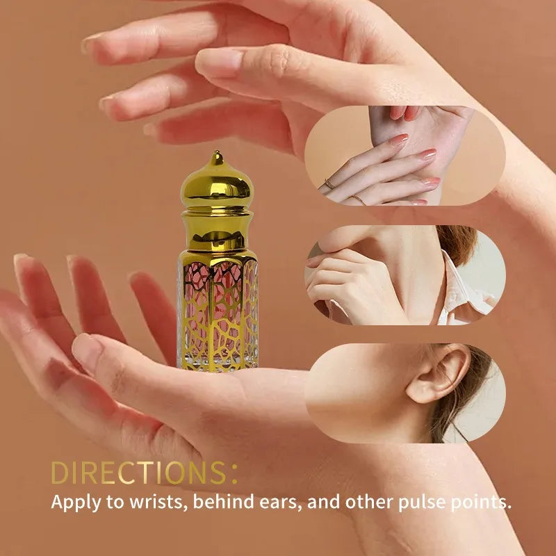 10ML Brand Perfume Vanilla Sandalwood Drip Stick Women Arabic Perfumes Oil Long Lasting Rich Fragrance Romance Eau De Parfum