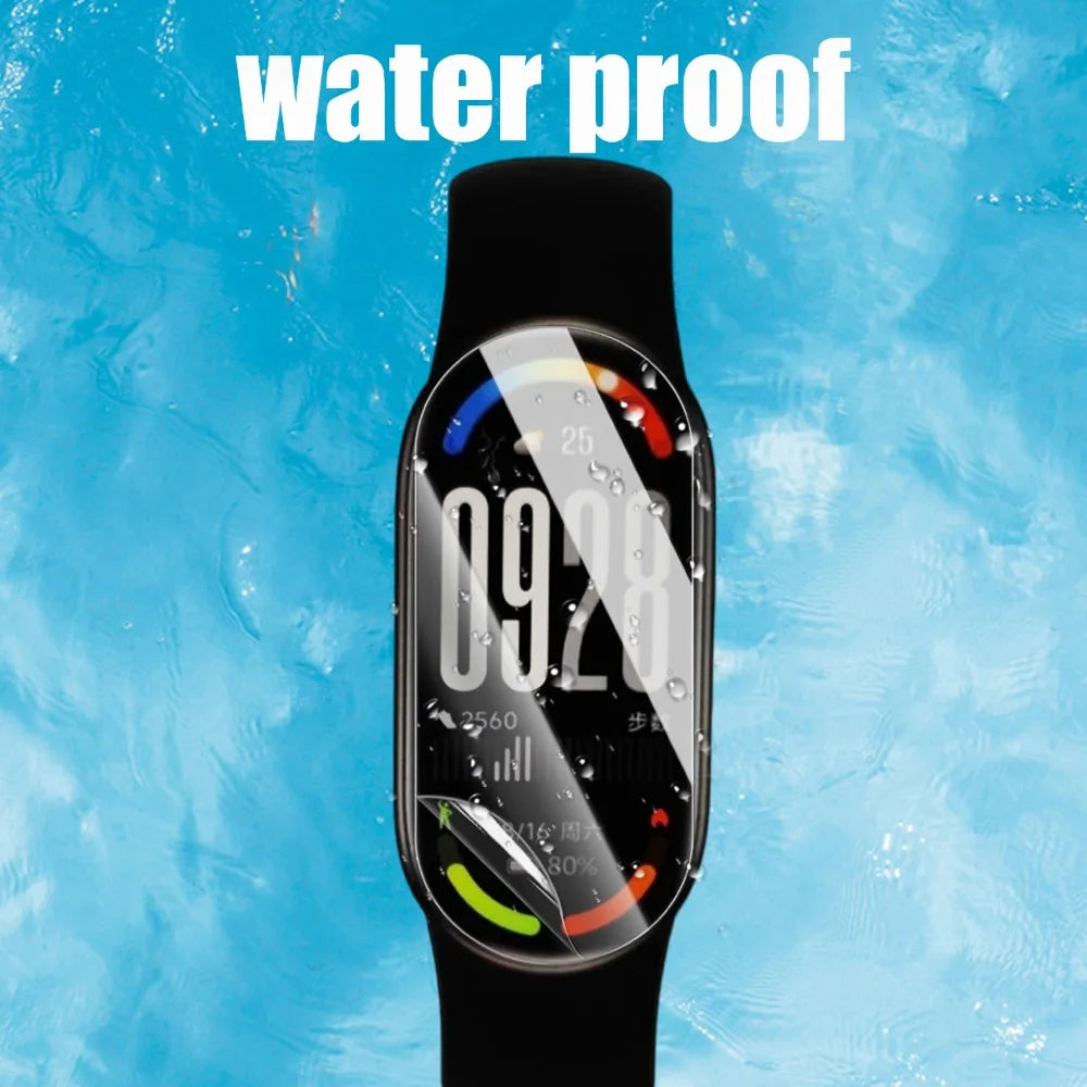 3-15pcs Hydrogel Film for Xiaomi Band 10 Screen Protector Full Cover Protective Film Curved Protection for Mi Band 10 Not Glass