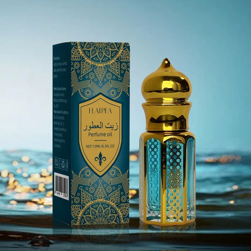 15ML Middle East Arab Perfume Men's Cologne Drip Stick Fragrance Essential Oil Lasting Oriental Tune Portable Perfumes hombre