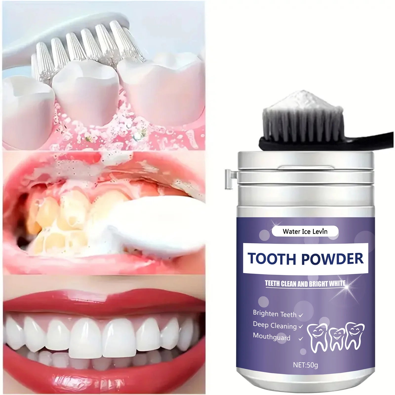pearl tooth powder fresh breath teeth yellow stain cleaning powder oral care tooth cleaning powder wholesale