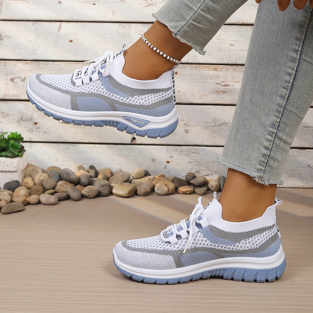 New women's vulcanized shoes, women's casual shoes, lightweight and breathable mesh shoes, free shipping shoes