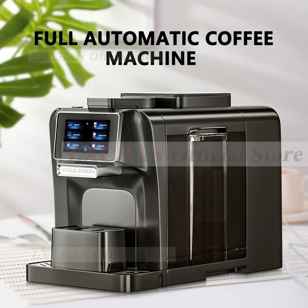 LX AC-T6 Fully Automatic Coffee Maker 11 Type Fancy Coffee Electronic Refrigerated Milk Tank Latte Espresso Coffee Machine