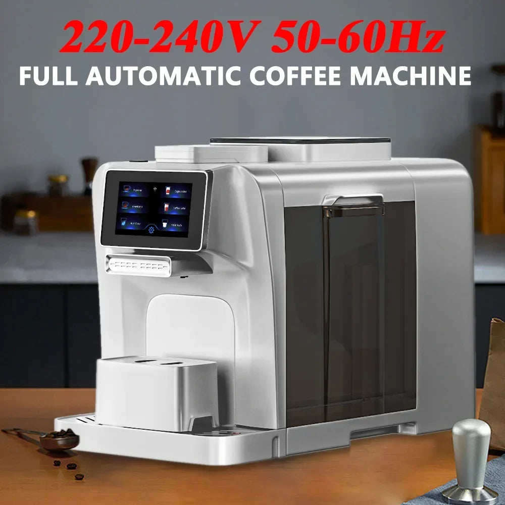 LX AC-T6 Fully Automatic Coffee Maker 11 Type Fancy Coffee Electronic Refrigerated Milk Tank Latte Espresso Coffee Machine
