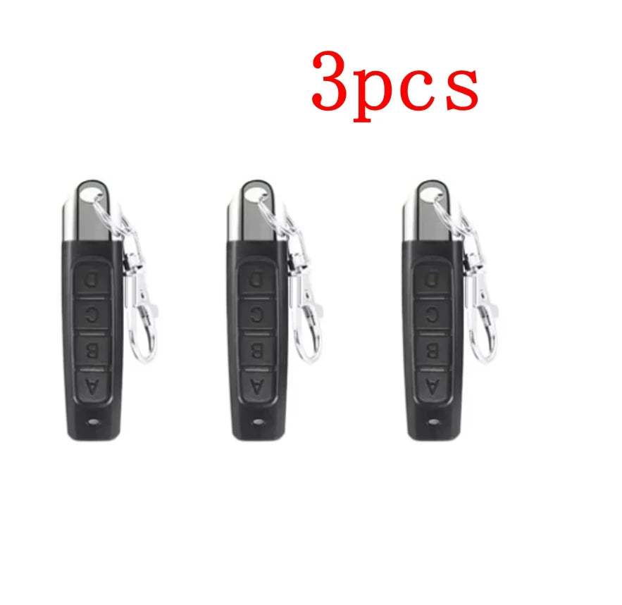 1-50PCS 433mhz Remote Control Duplicator Universal Remote key Copy Clone Replacement Garage Door Keychain RF 433Mhz Transmitter