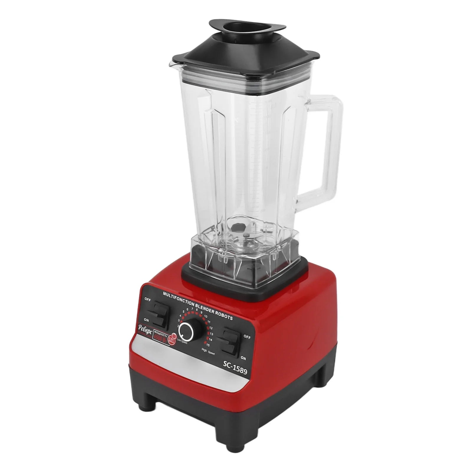 4500W Kitchen Blender 6 Blades 1.8L Jar Food Mixer 15 Speed 30000RPM Blender EU 220V Juicer Fruit Food Processor Ice Smoothies