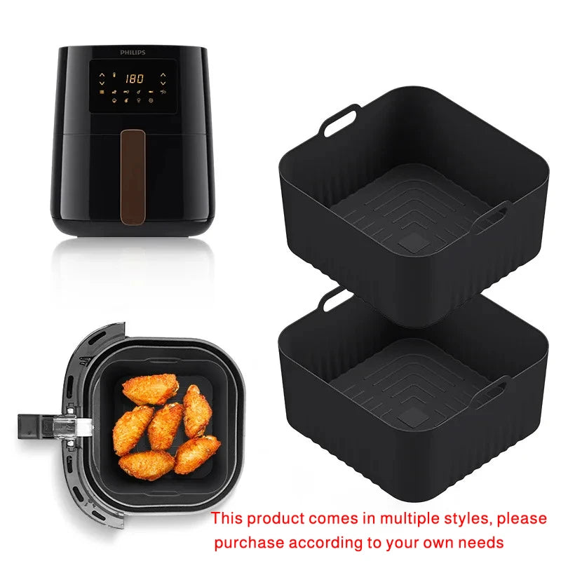 Silicone Air Fryer Mould for for Philips HD9252 HD9200 HD9255 Air Fryer Accessories 4-5L Airfryer Compatibility