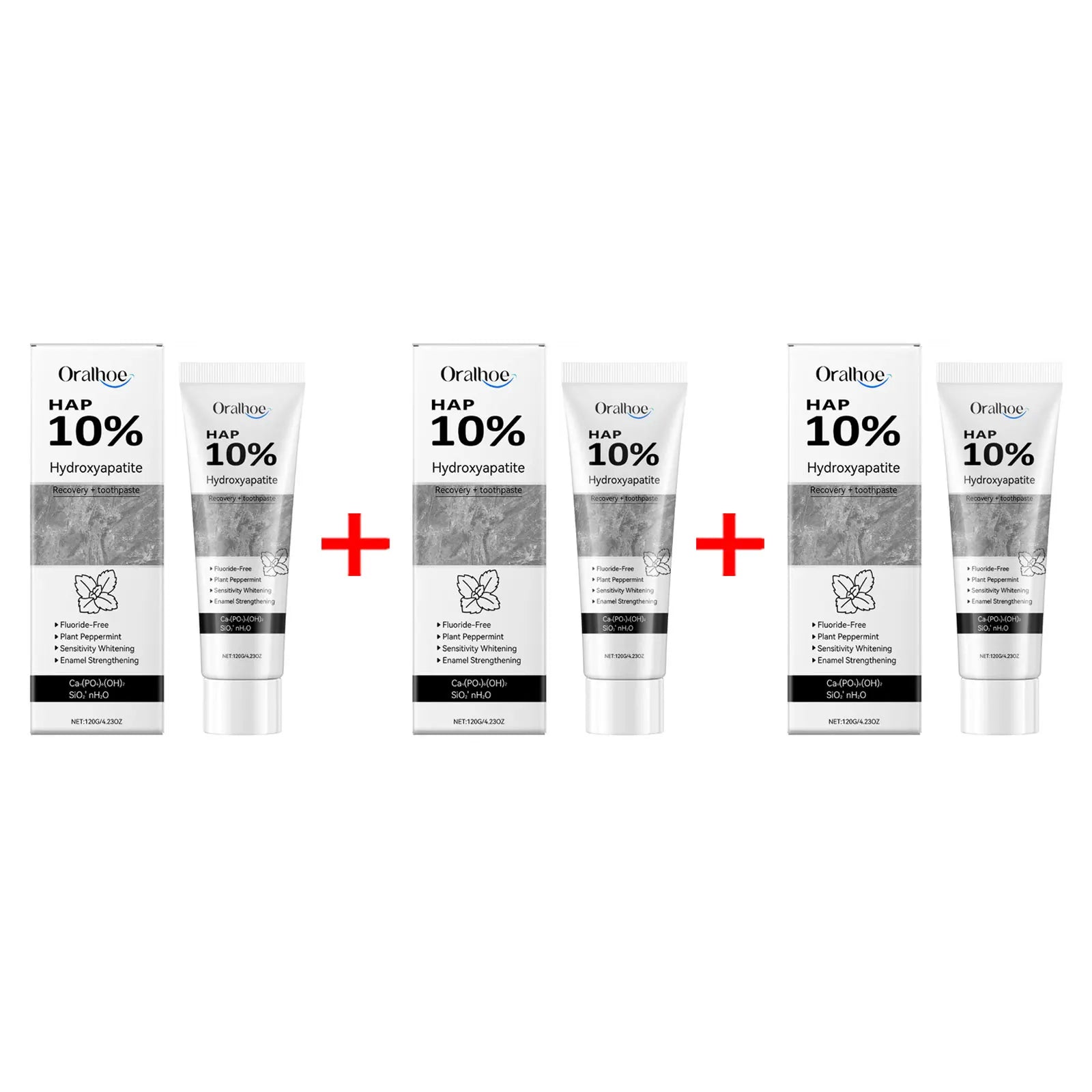 Whitening Teeth Toothpaste Enamel Repair Oral Hygiene Cleaning Stain Removal Fresh Breath Hydroxyapatite Brightening Toothpaste