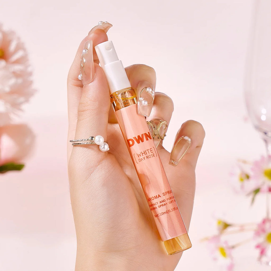 5/1pcs Flowers Perfume Set strong Fresh Sweet Body Fragrance for Dating Flirting Daily Use Romantic Valentine's Day Gift 10ml
