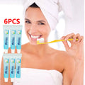 [6pcs portable travel toothpaste] Vitality mint flavor, portable travel toothpaste, deep cleaning, fresh breath (5g) - 6 pieces