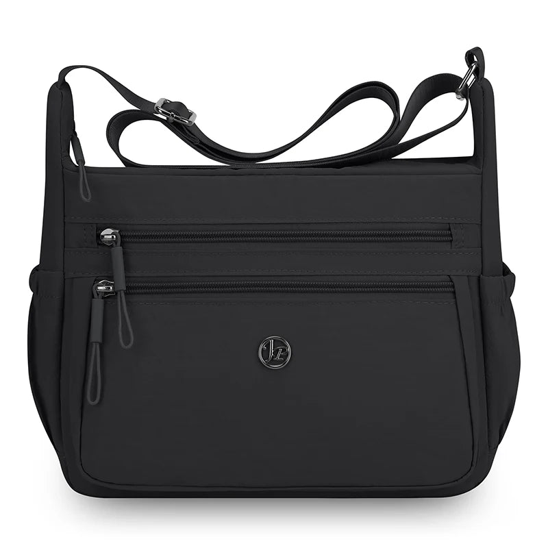 Crossbody Shoulder Bag for Ladies, Waterproof Multi Pocket Messenger Purse for Daily Commute Outdoor Casual Travel
