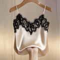 Women Clothing Tank Top Women 2026 New Summer Sexy V-Neck Spaghetti Strap Lace Tanks Camis Women Tops Outerwear Top Mujer Q4109
