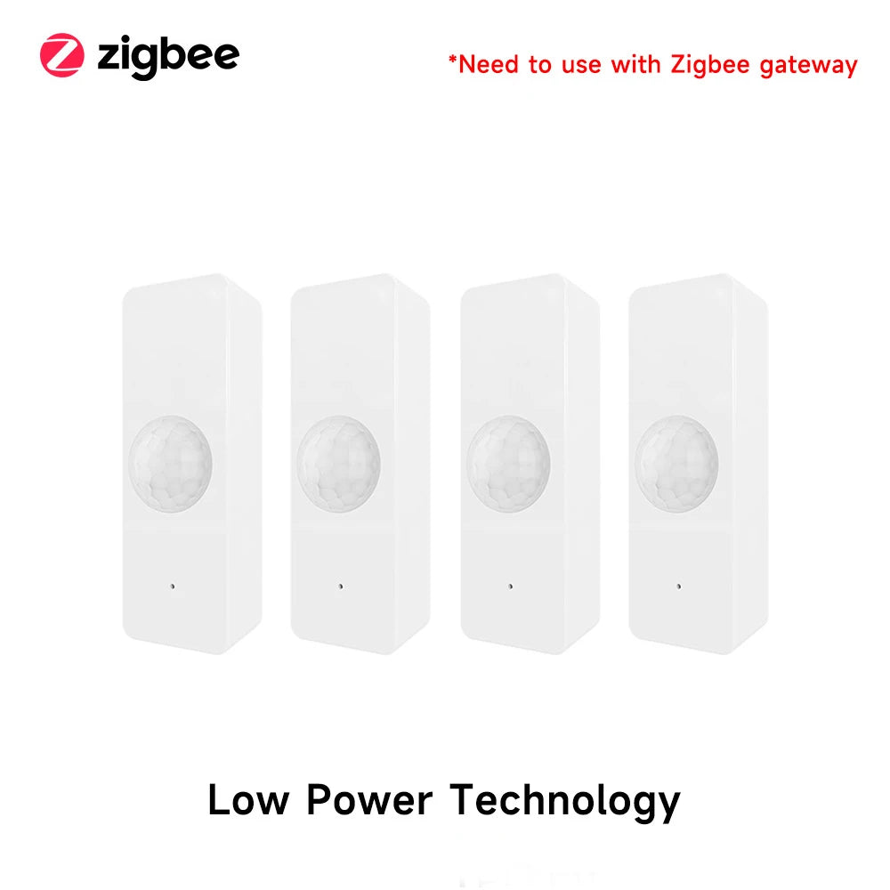 Tuya WiFi Zigbee PIR Motion Sensor Smart Home Human Body Infrared Detector Security Smart Life Works With Alexa Google