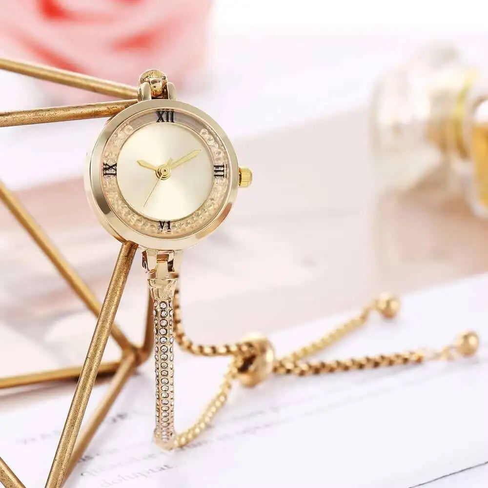 Fashion Women Watchs Small Dial Elegant Ladies Analog Quartz Wristwatches Clock Relojes