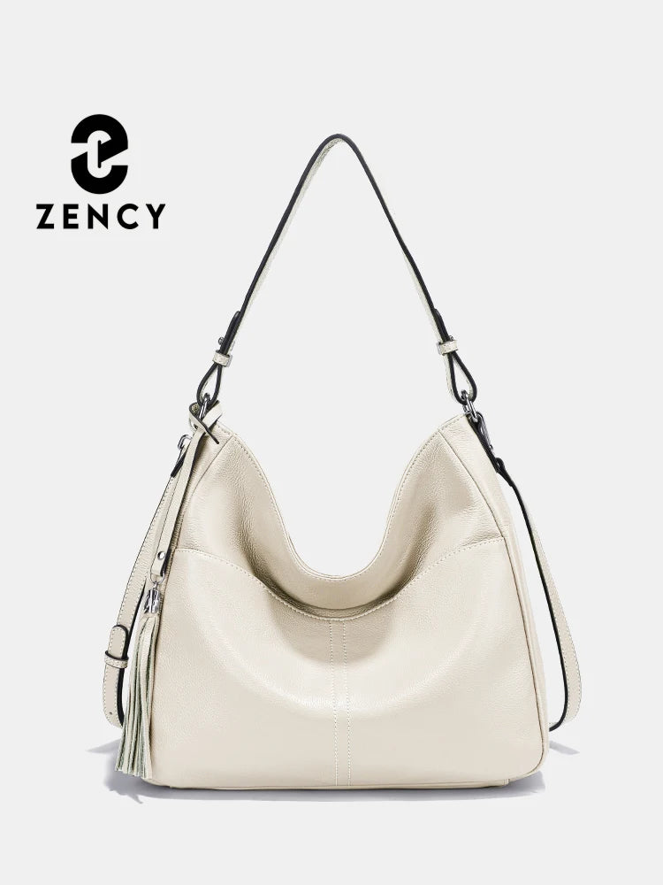 Zency Elegant Hobo Bag Soft Leather Women's Shoulder Crossbody Bag