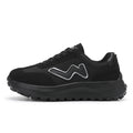 Women's Fashionable Thick-Soled Casual Shoes, Pu Leather Cushioned Soft-Soled Women's Trainers, Women's Flats, Suitable for Walking and Commuting