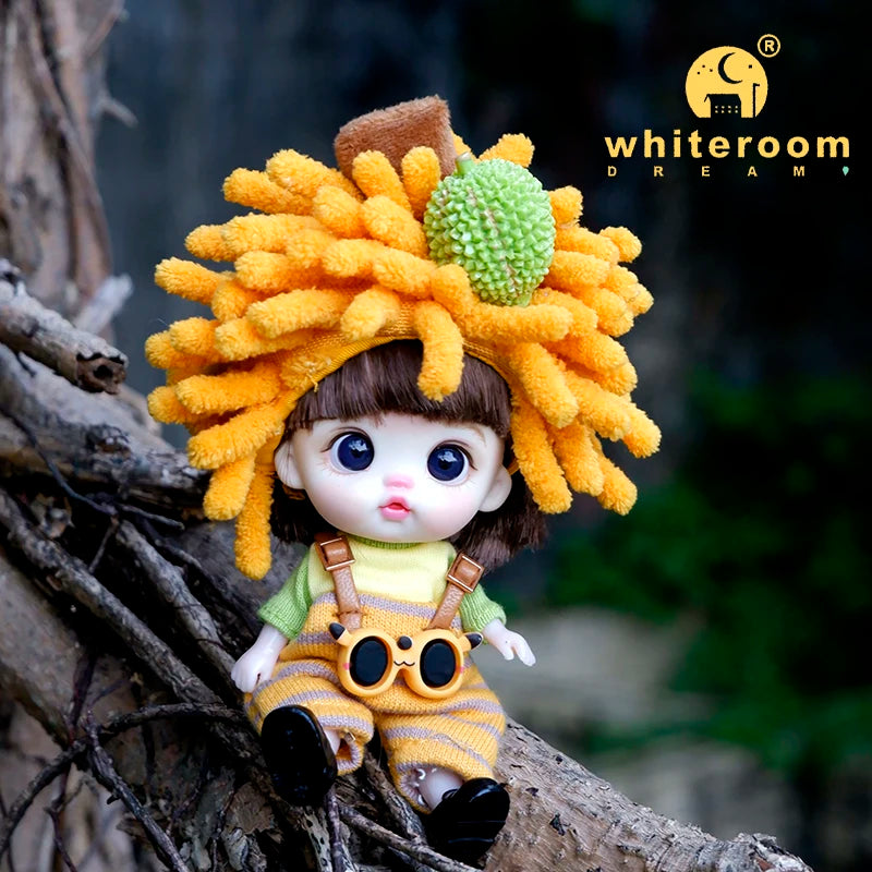 bjd doll Dolls for girls 13cm Labbu doll pocket mini blyth girl Doll Barbi Cry Baby Ball jointed doll Mobile phone Decoration