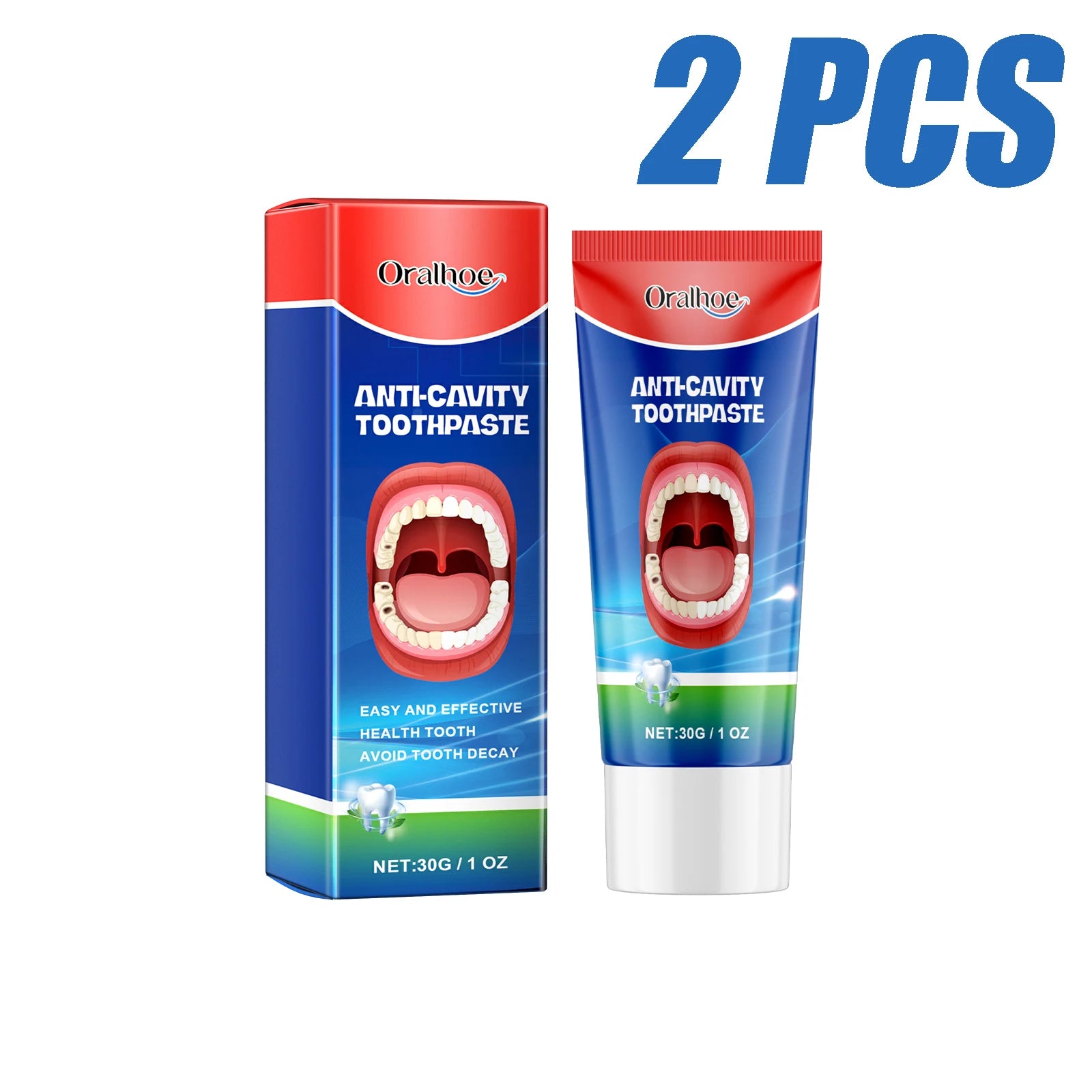 Anti Decay Toothpaste Dental Caries Repair Cream Prevent Tooth Decay Protect TeethDeep Clean Whitening & Fresh Breath Toothpast