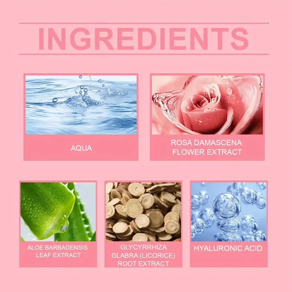 40/60ml Rose Essential Oil Pure Essential Oil Aromatherapy Skin Care Single Essential Oil Fragrance Oil for Woman